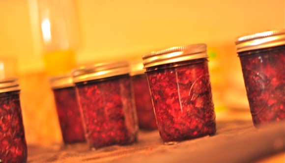 mixed berry jam