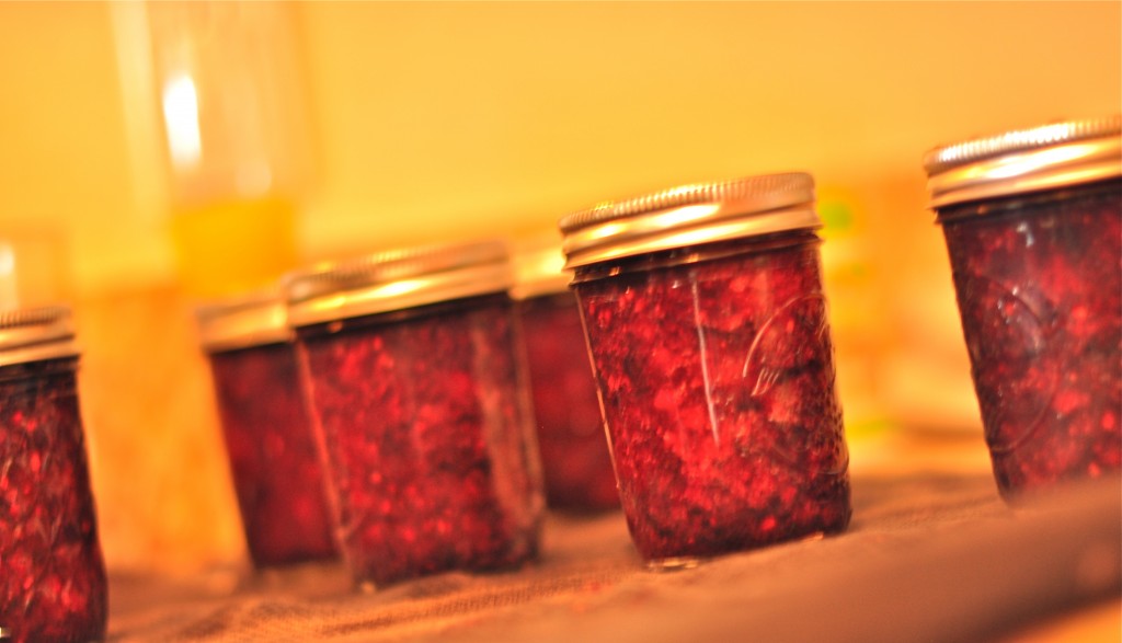 sunshine canning | mixed berry jam
