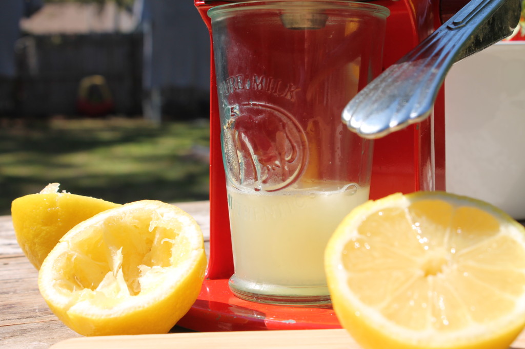 sunshine canning | strawberry lemonade concentrate
