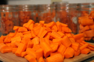 sunshine canning | glazed carrots